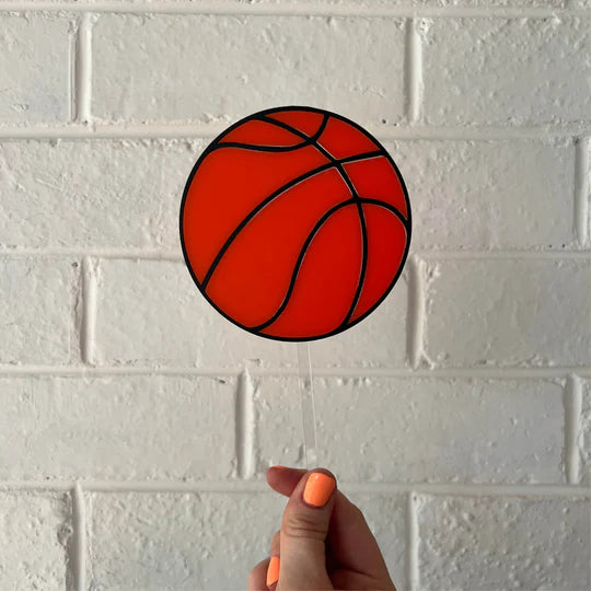 Basketball Cake Topper-Little Fish Co.