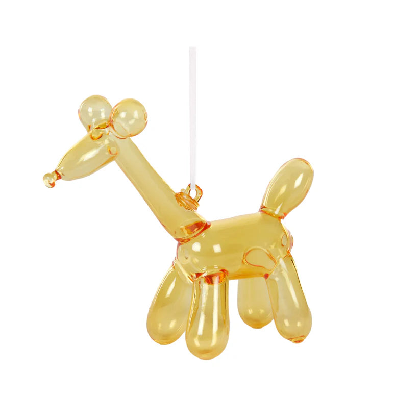 Yellow Giraffe Balloon animal decoration-Little Fish Co.