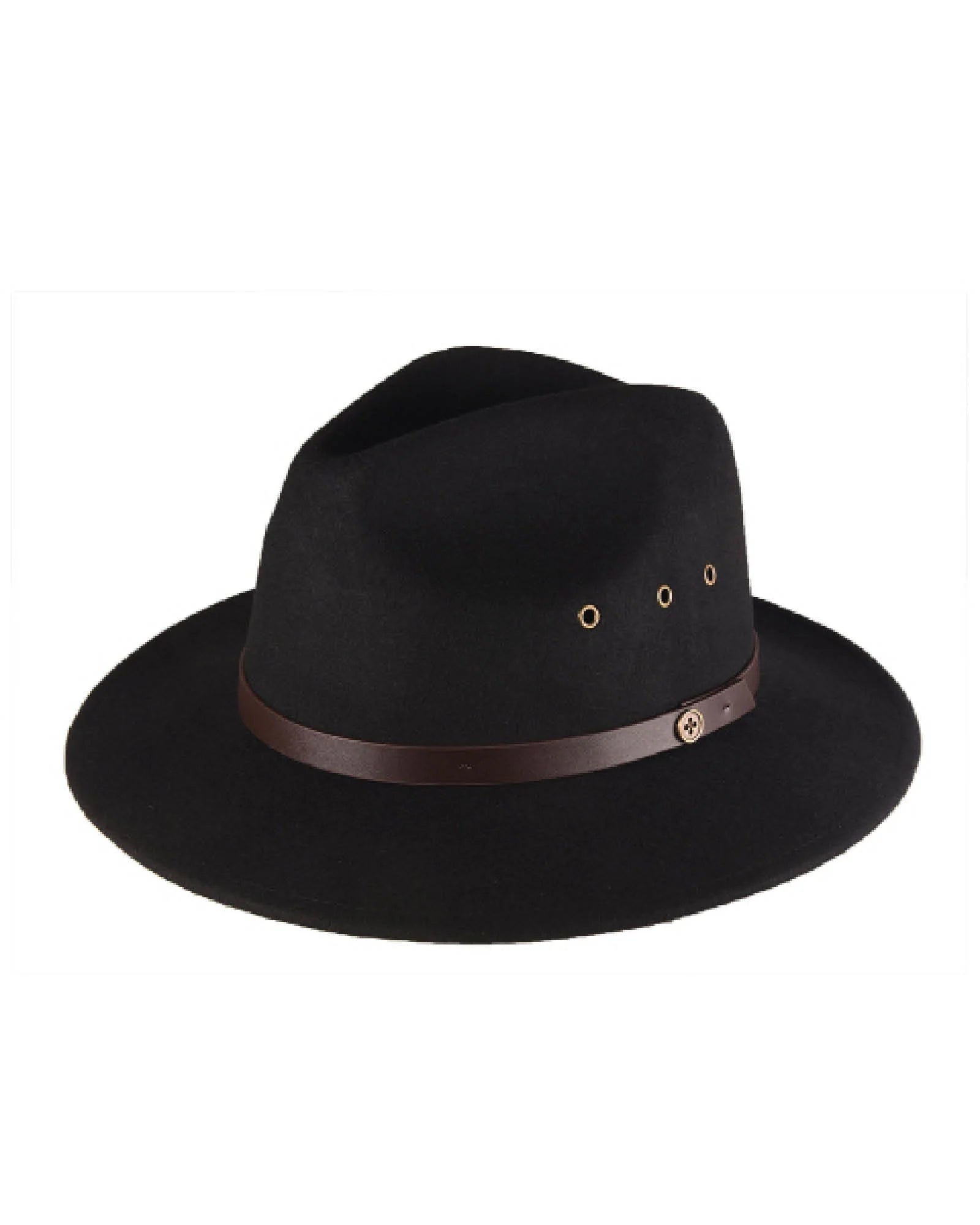 The RataTat Felt Hat - Black-Little Fish Co.