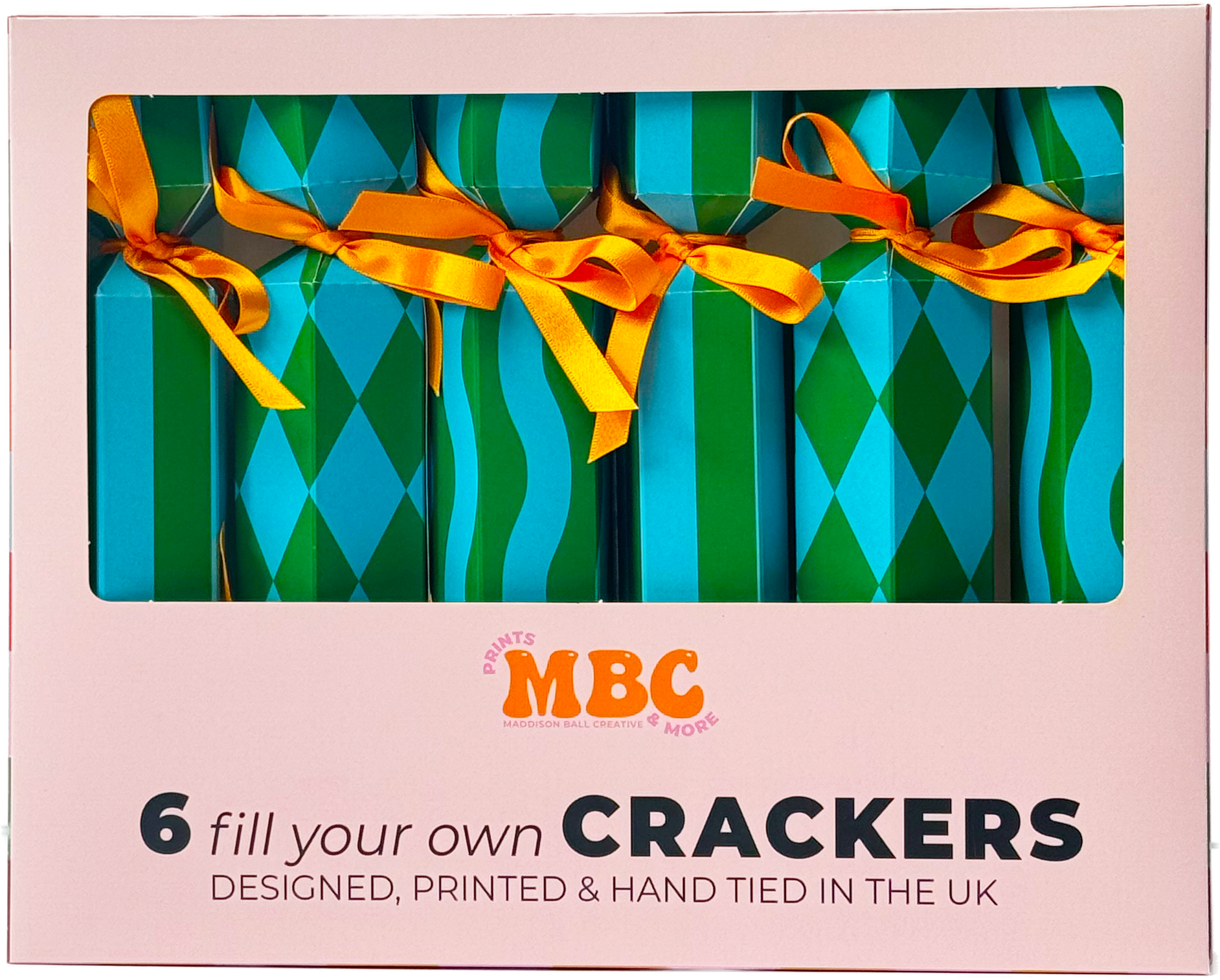 Christmas Crackers - Blue / Green (Ships September)-Top 30 Christmas-Little Fish Co.