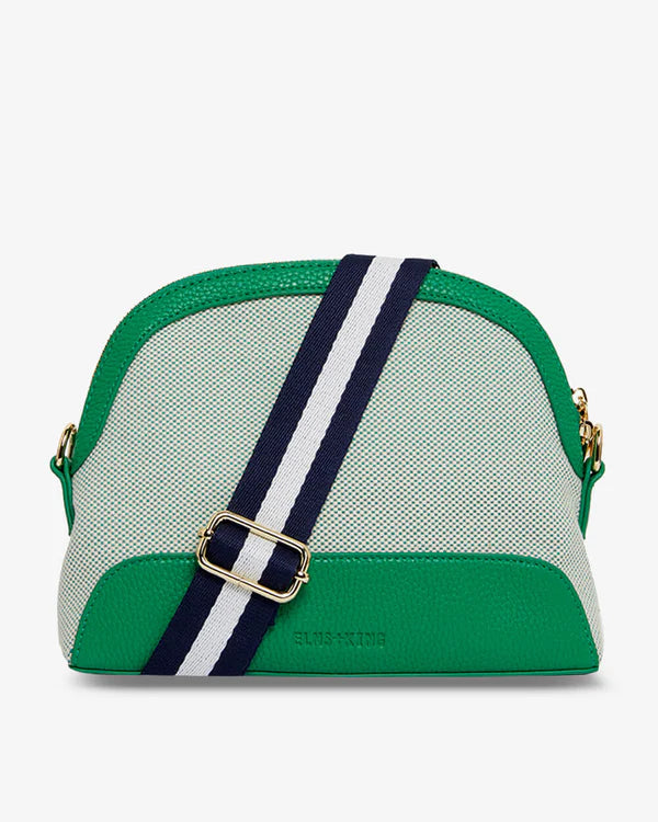 Bronte Day Bag - Green & Canvas-Fashion-Little Fish Co.