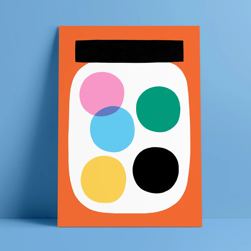 Bubble Gums Art Print-Art-Little Fish Co.