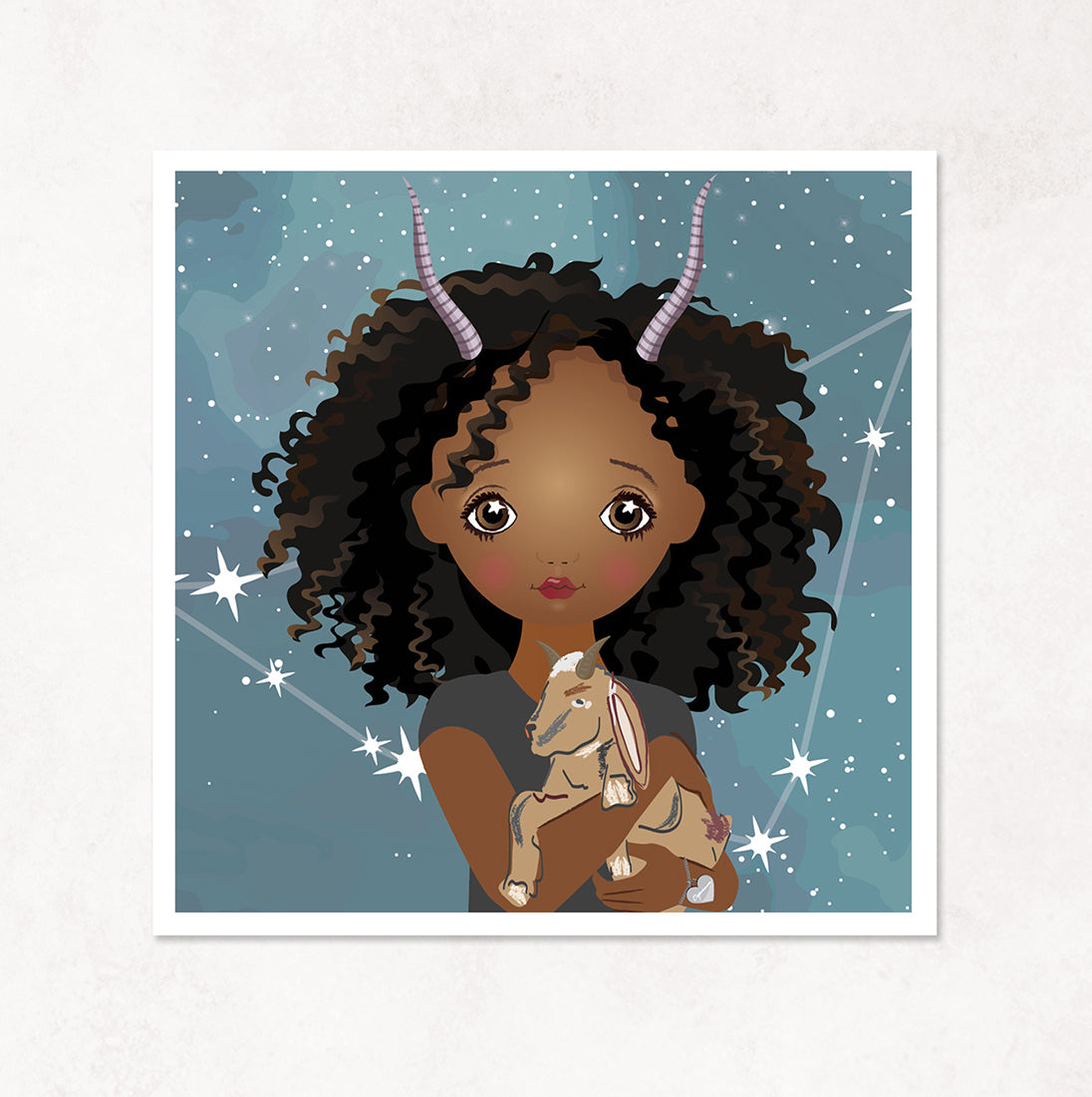 Capricorn 'Imara' Print-Little Fish Co.