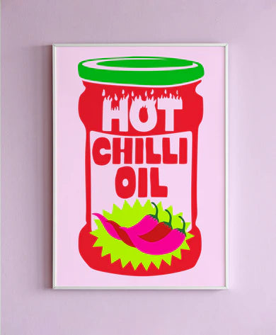 Chili wall print-Top 30 Art-Little Fish Co.