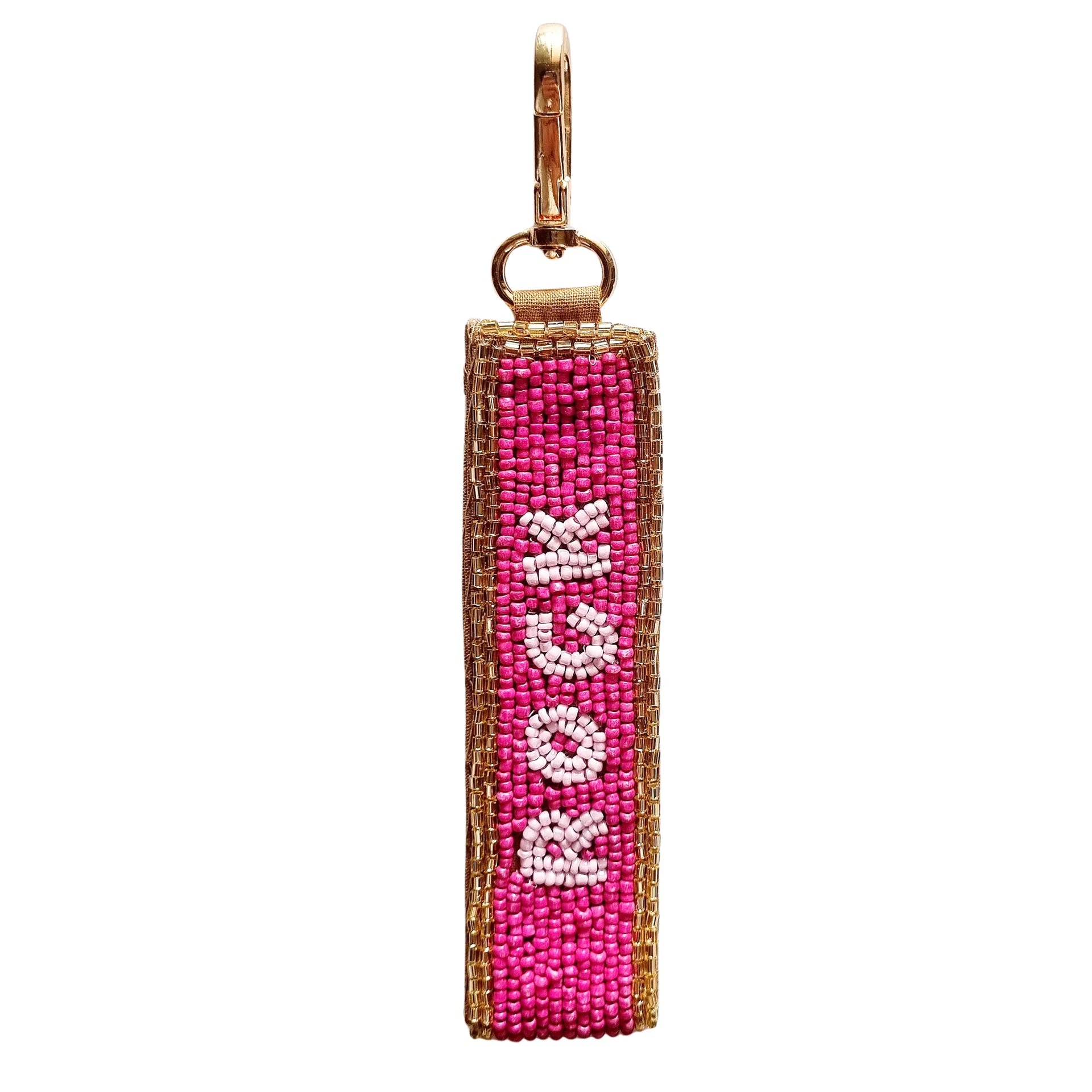 You Rock Beaded Key Chain-New Arrivals-Little Fish Co.