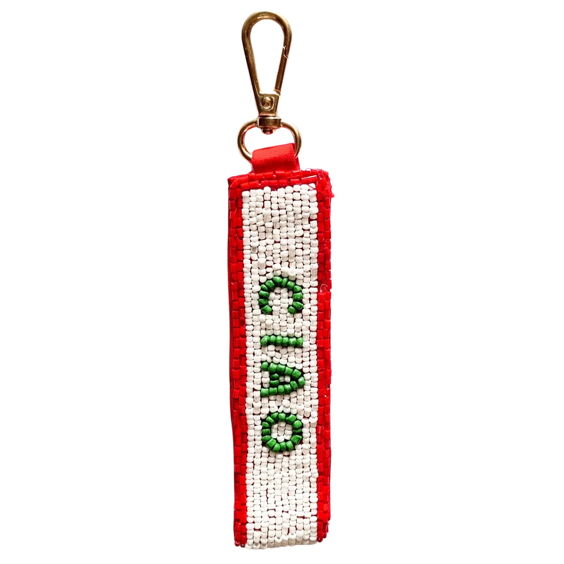 Merci Ciao Beaded Key chain-New Arrivals-Little Fish Co.