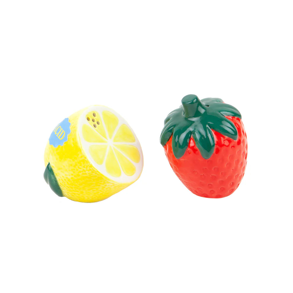 Strawberry and Lemon salt and pepper shakers-Top 30 Decor-Little Fish Co.