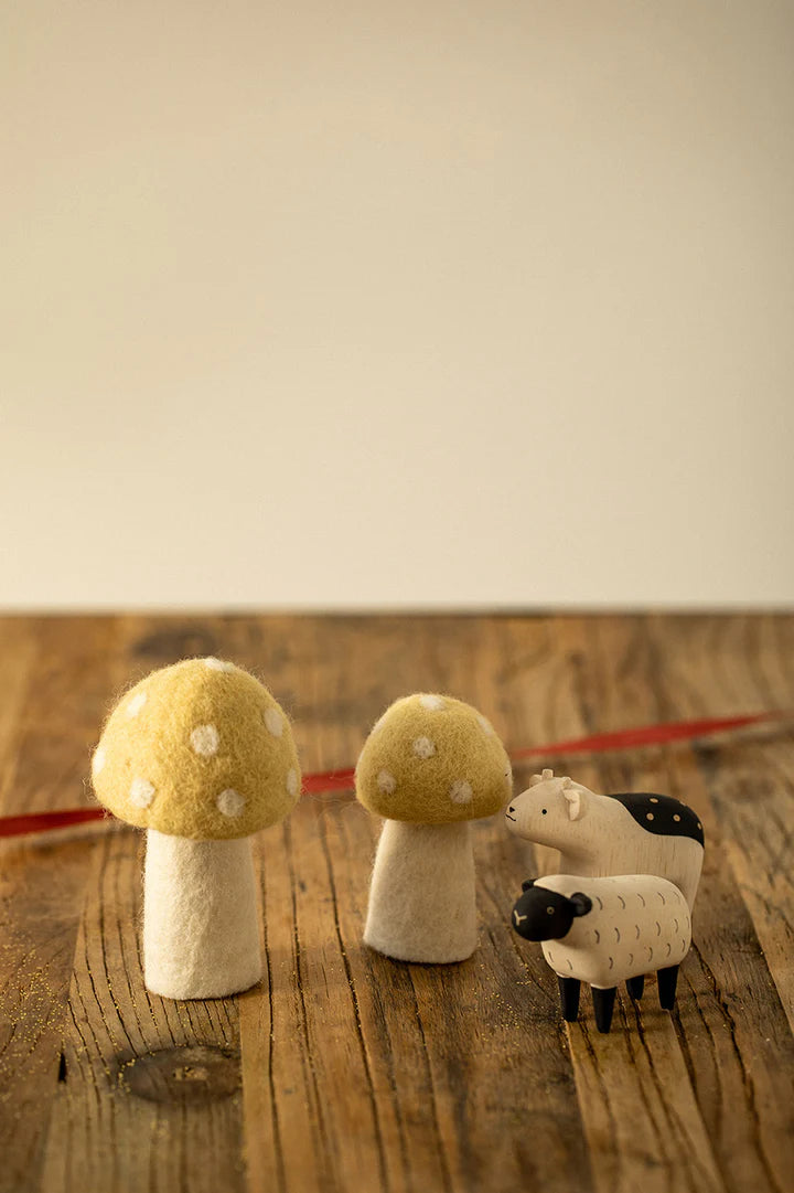 Dotty Mushroom S, L, XL Tender Wheat-Fun-Little Fish Co.