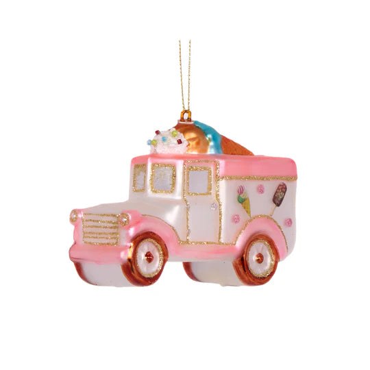 Retro Ice-cream Truck ornament-Top 30 Christmas-Little Fish Co.