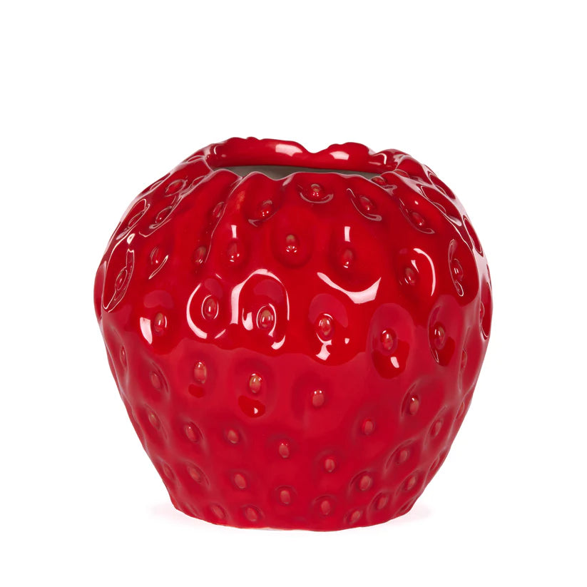 Red Strawberry Vase-Top 30 Decor-Little Fish Co.