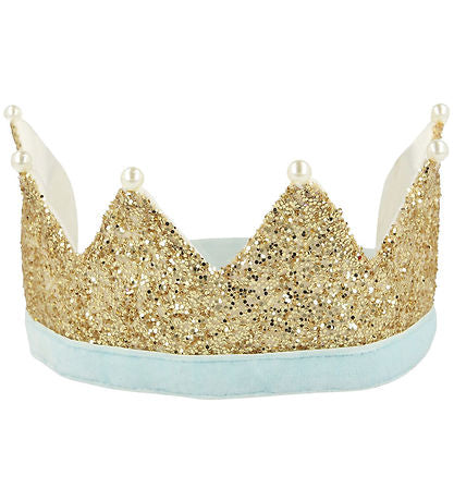 Gold and Pearl Party Crown-Fun-Little Fish Co.