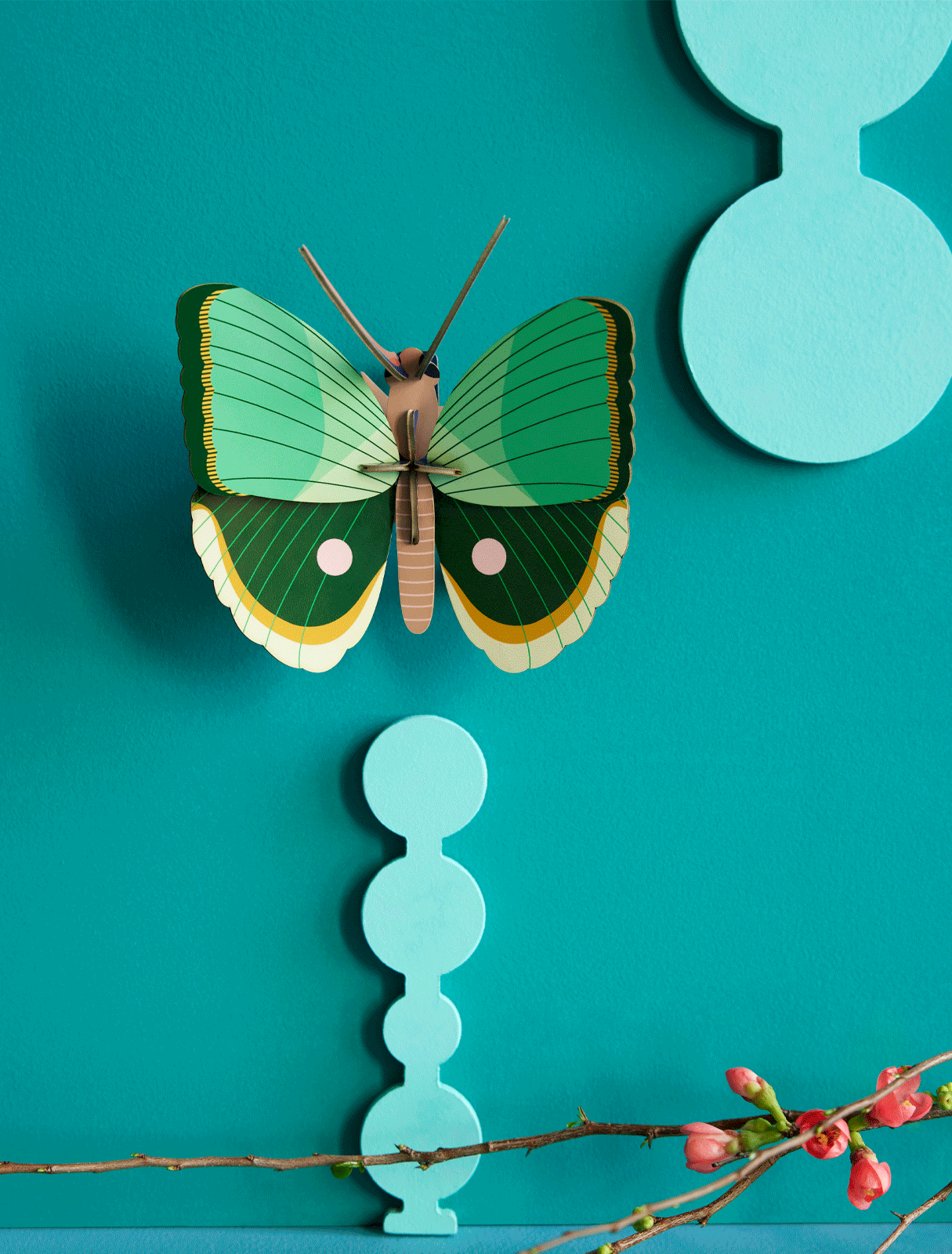 Studio Roof Fern Striped Butterfly - small-Little Fish Co.