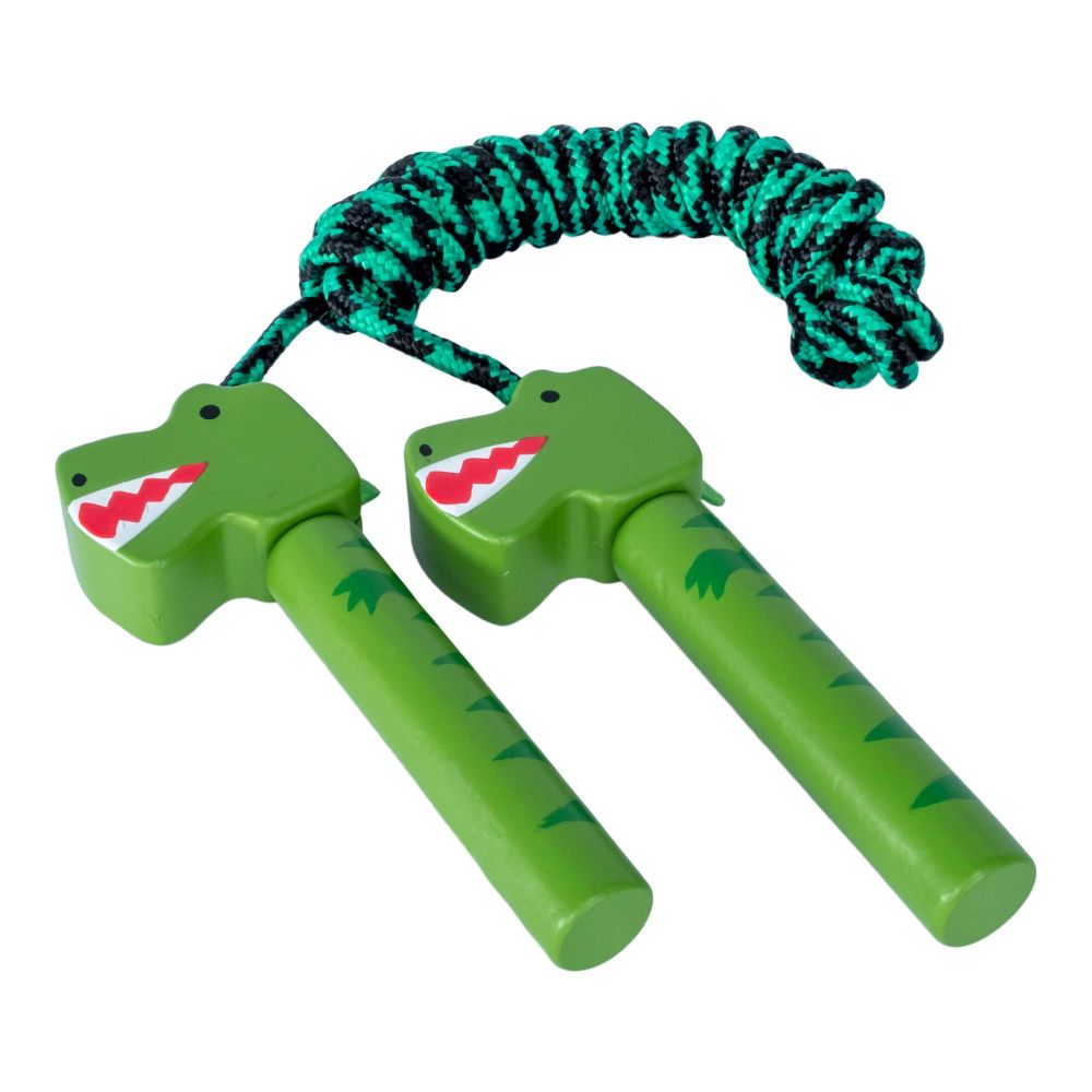 Floss and Rock Skipping Rope - Dinosaur-Little Fish Co.