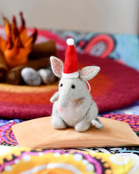 Santa Hat Bilby felt
