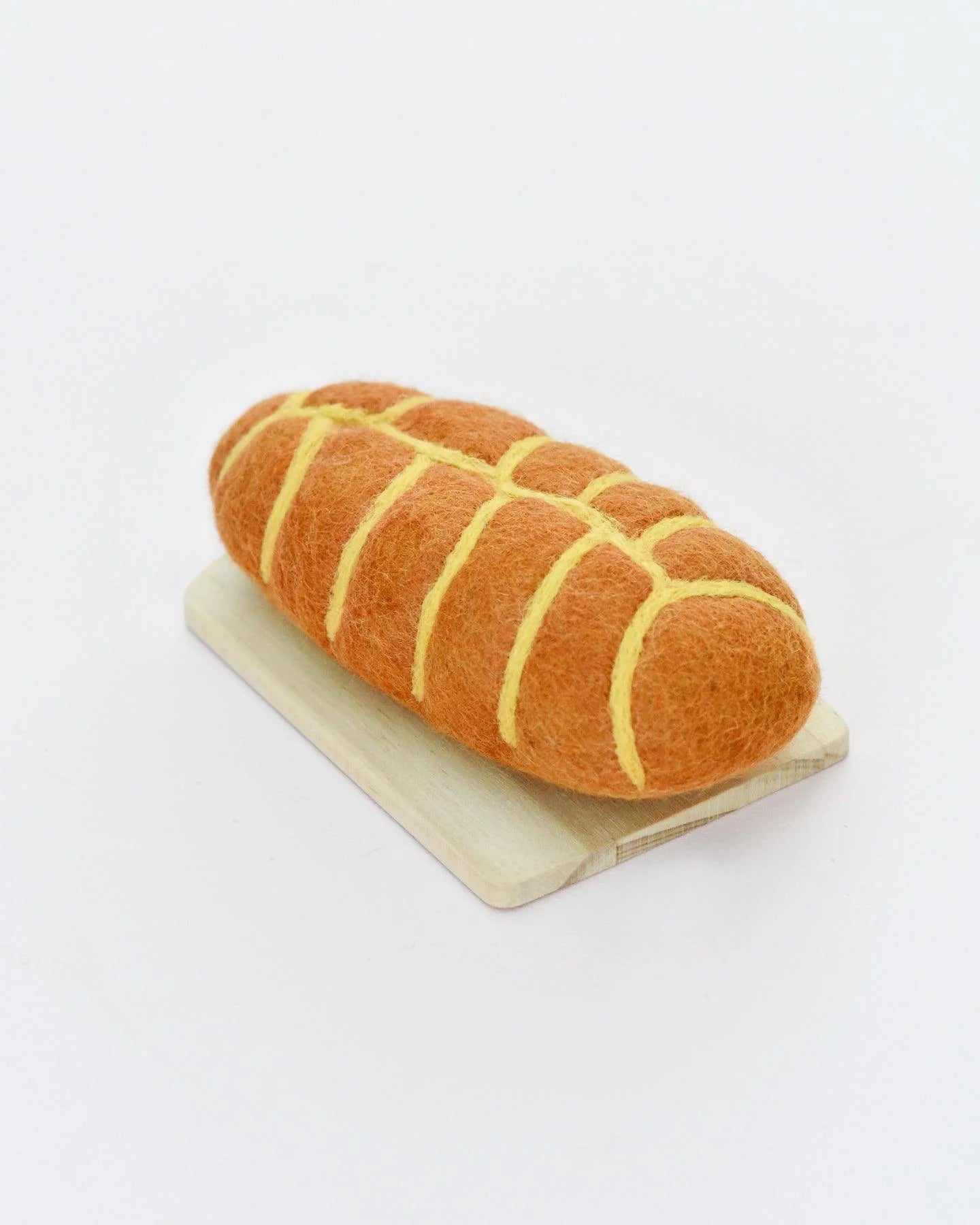Felt Braided bread loaf