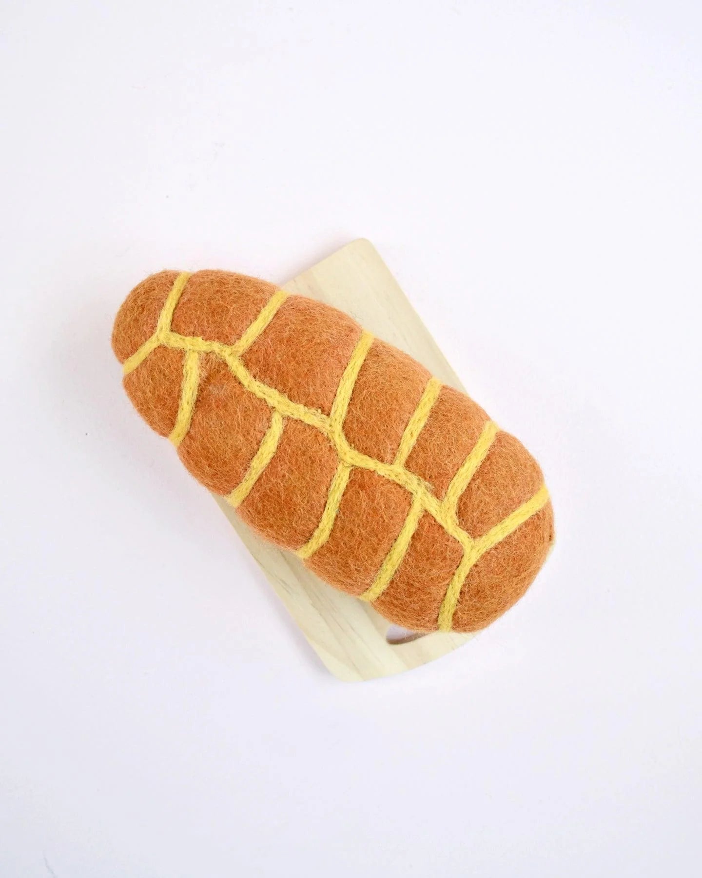 Felt Braided bread loaf