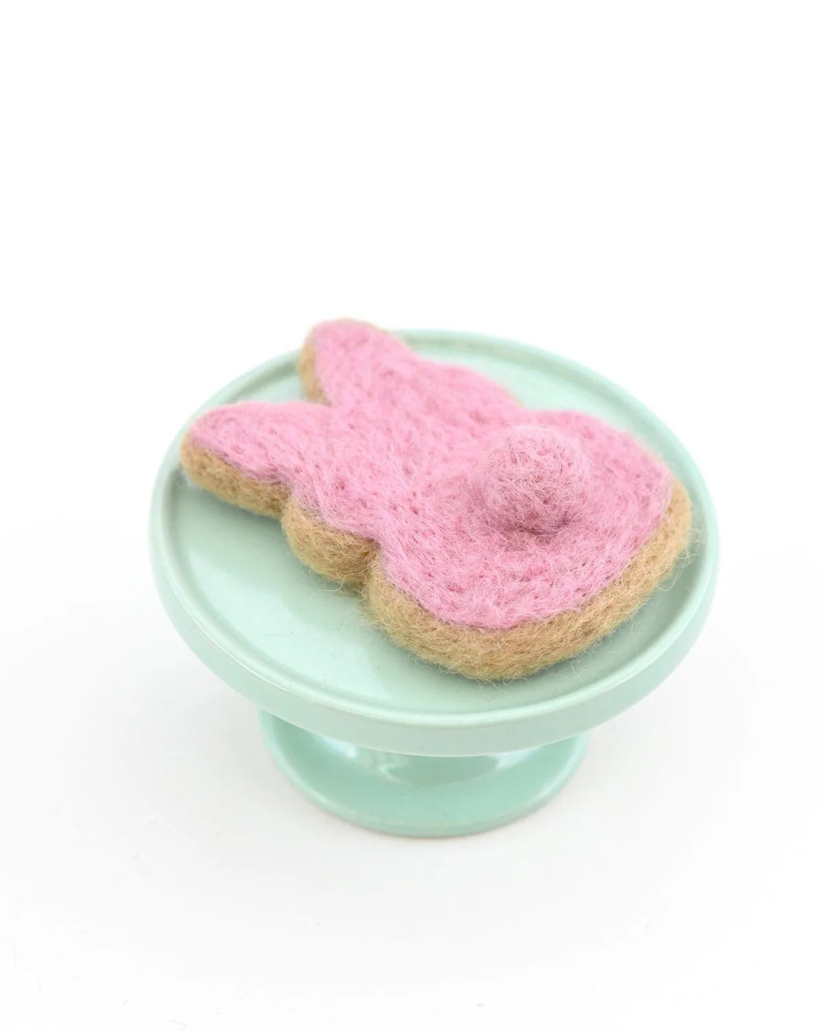 Felt Pink Easter Bunny Cookie-Little Fish Co.