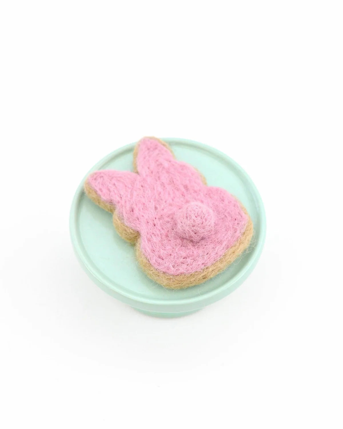 Felt Pink Easter Bunny Cookie-Little Fish Co.