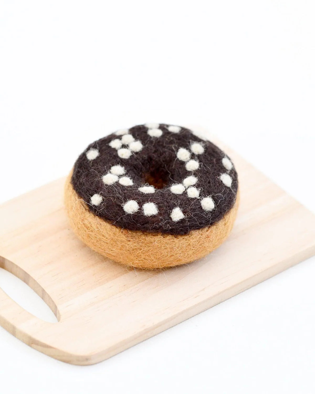 Felt Doughnut (Donut) with Chocolate Frosting and Nuts-Fun-Little Fish Co.