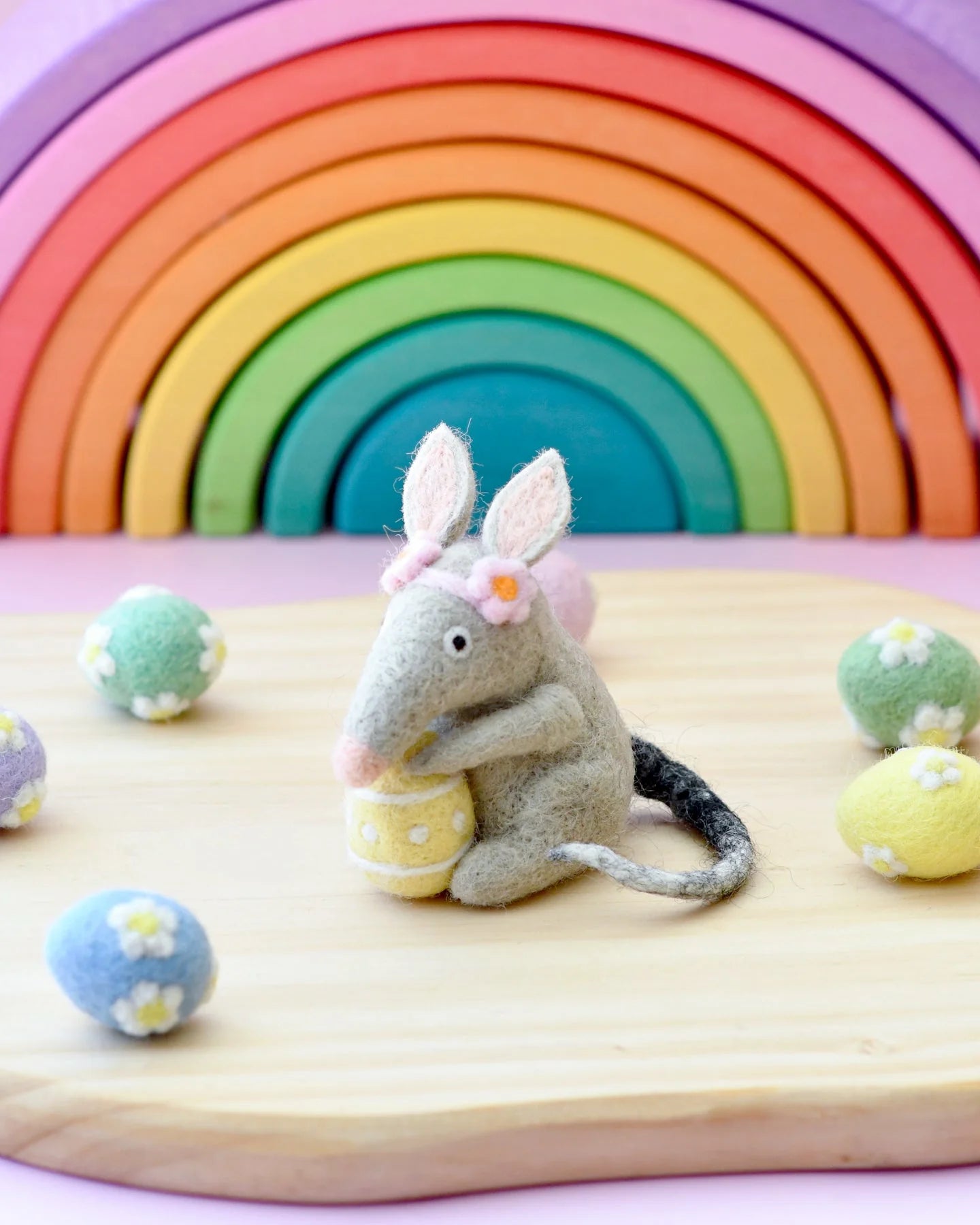 Felt Bilby with Easter Egg-Fun-Little Fish Co.