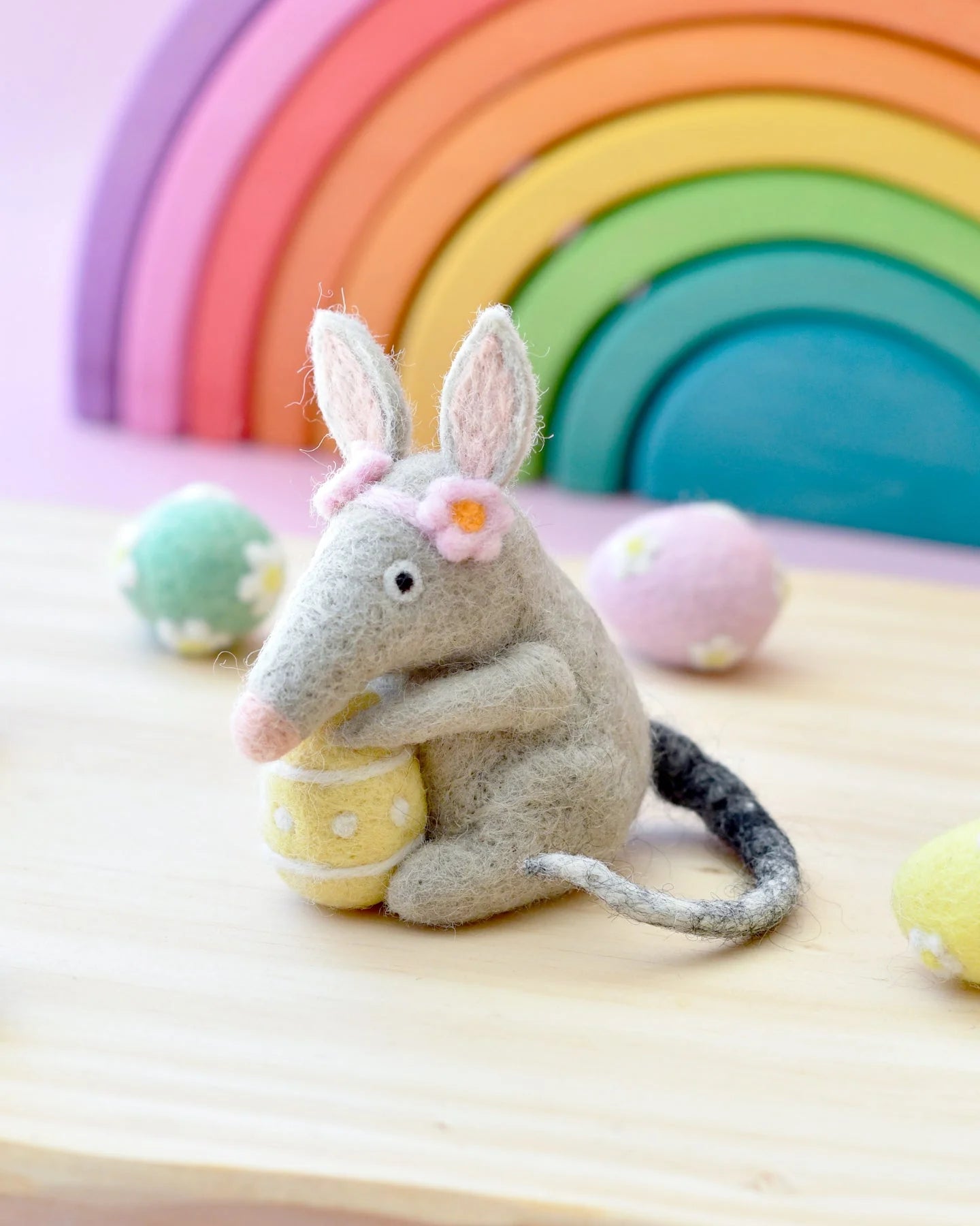 Felt Bilby with Easter Egg-Fun-Little Fish Co.