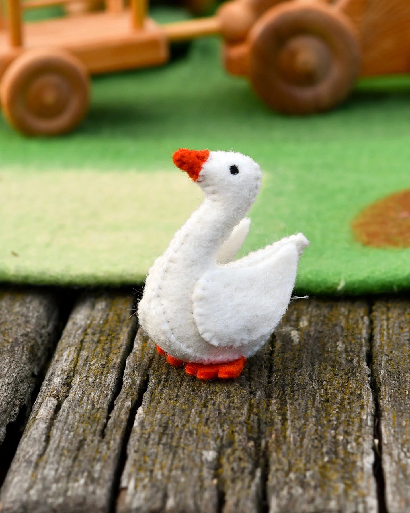 Felt Goose Farm animal toy-New arrivals-Little Fish Co.