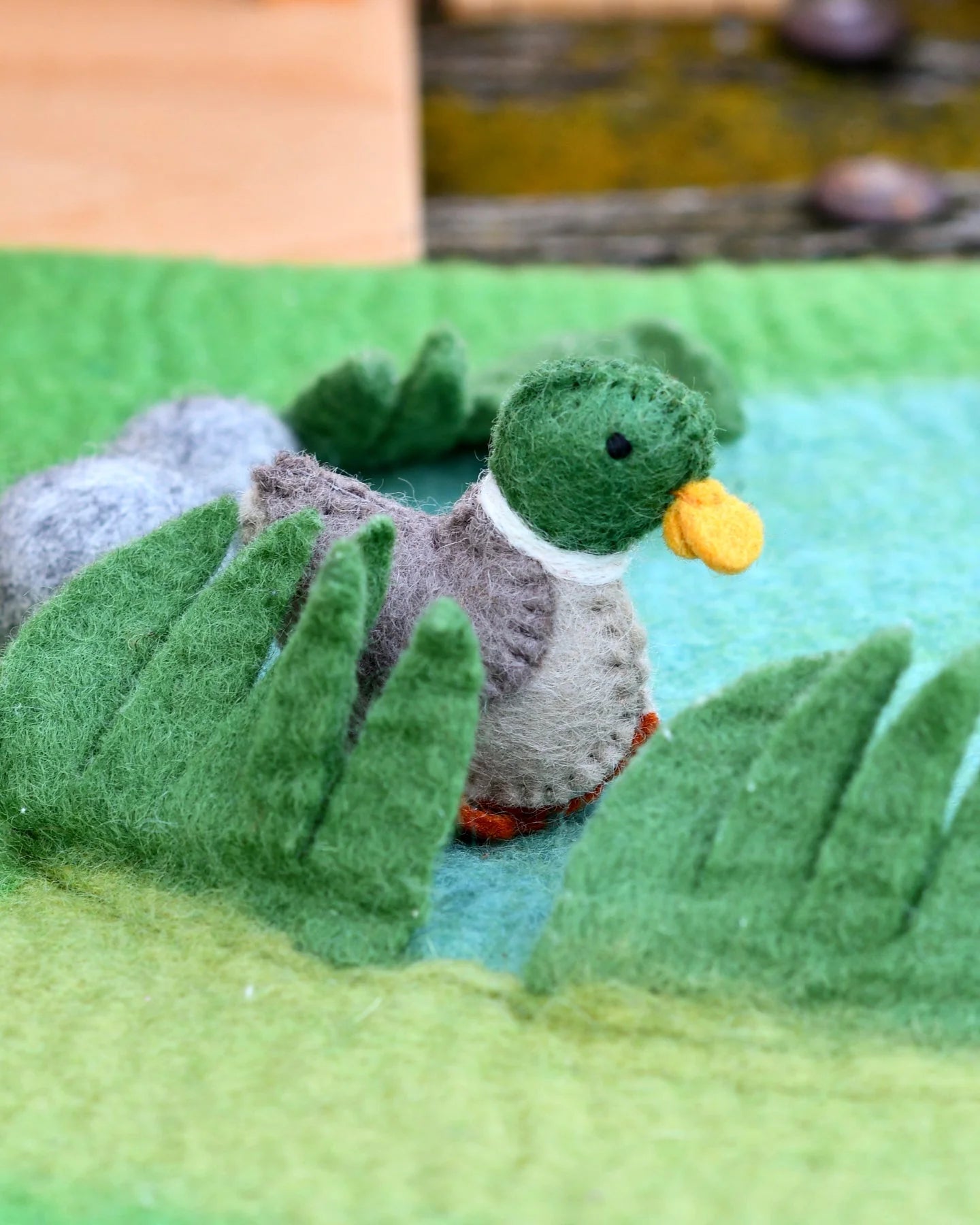 Felt duck Farm animal toy-New arrivals-Little Fish Co.