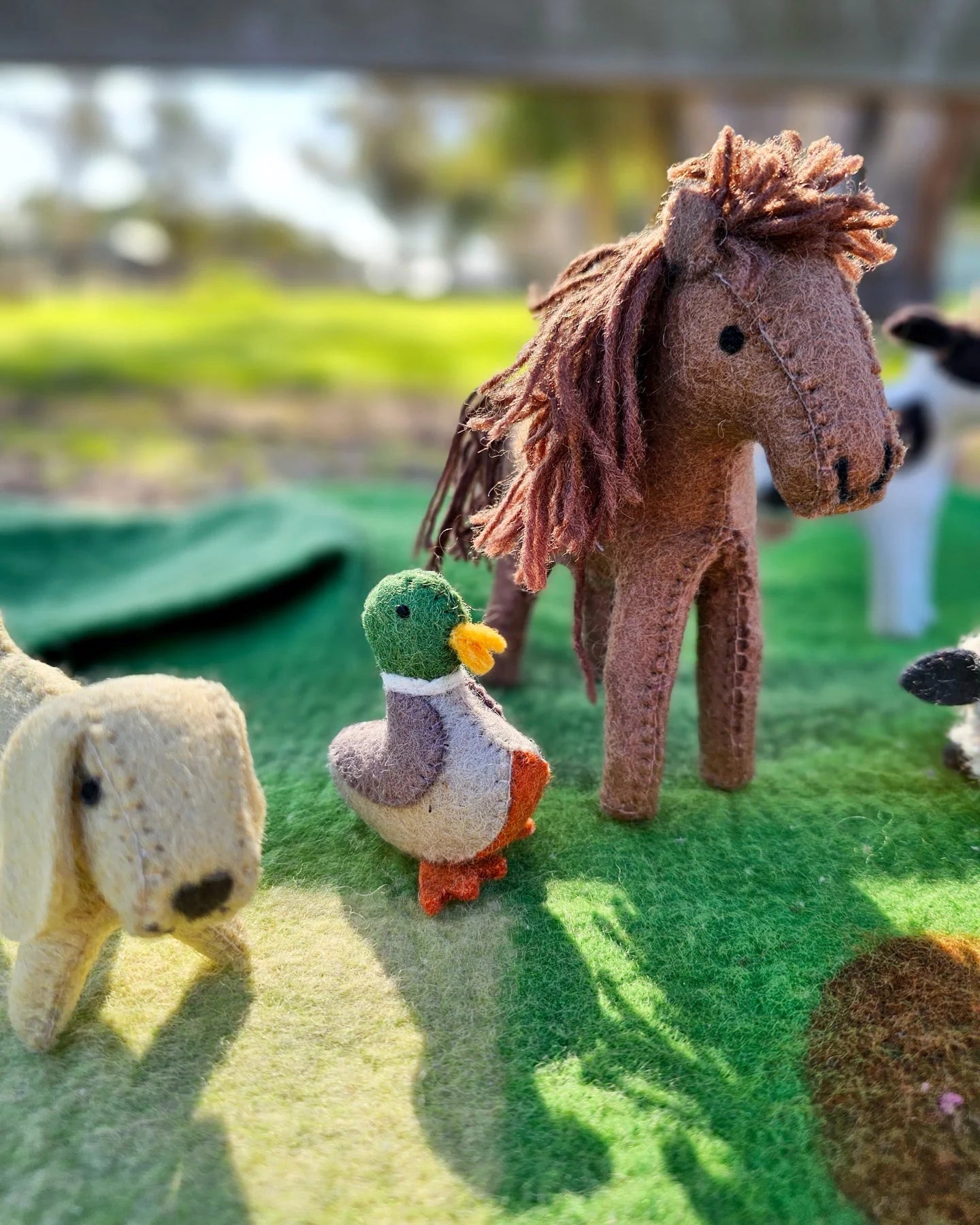 Felt Horse Farm animal toy-Little Fish Co.