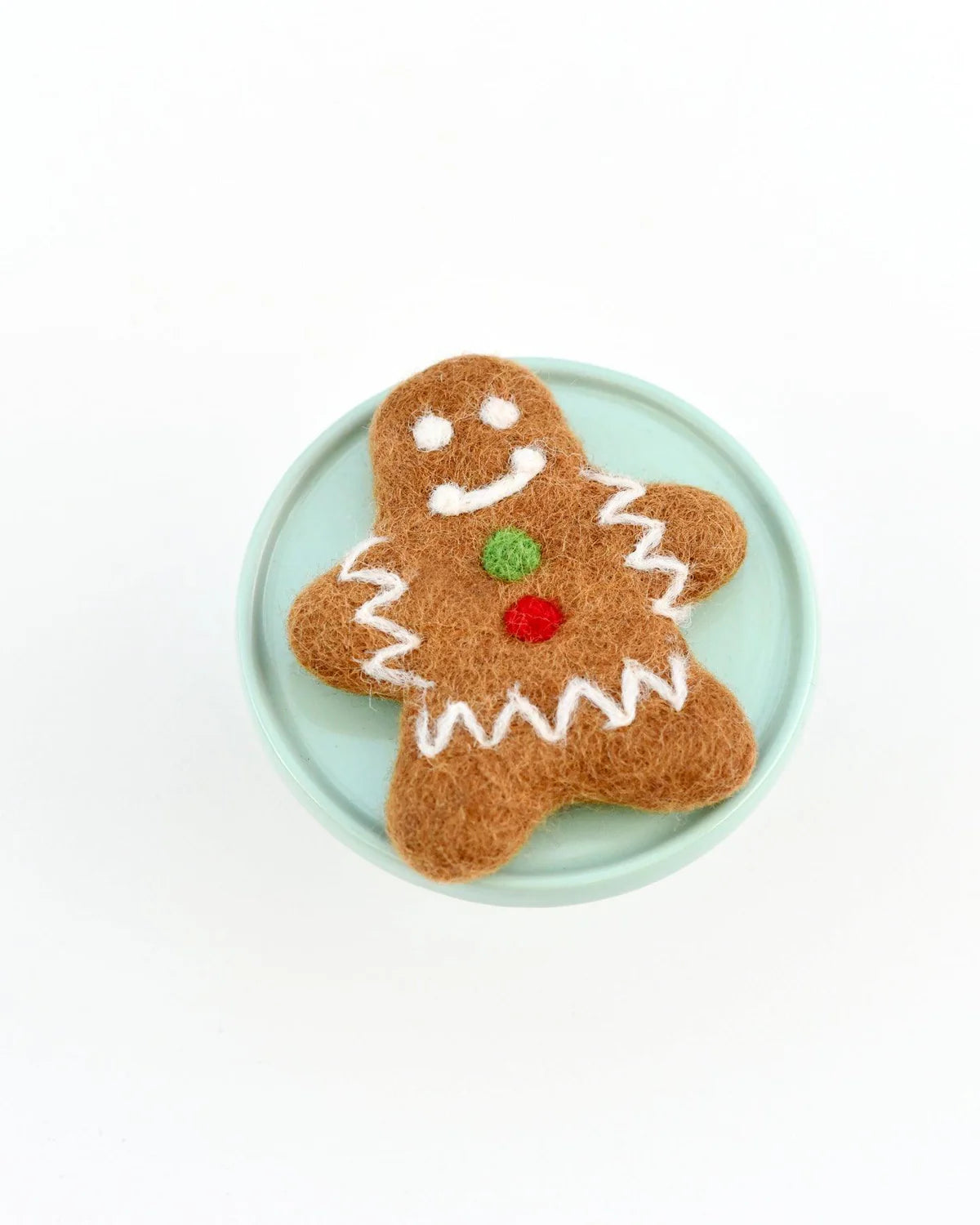 Felt Gingerbread man cookie