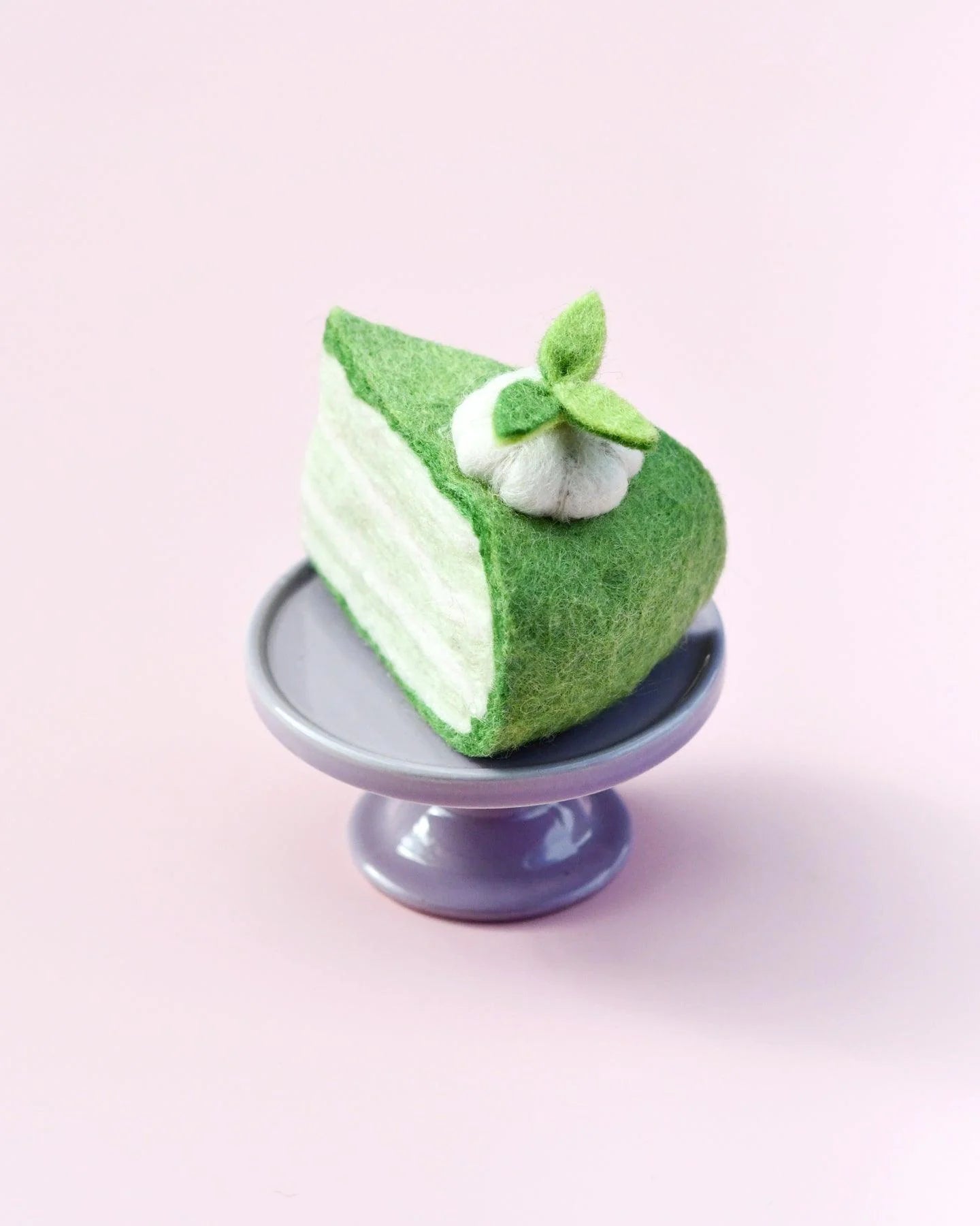 Felt Key Lime cake slice-Fun-Little Fish Co.