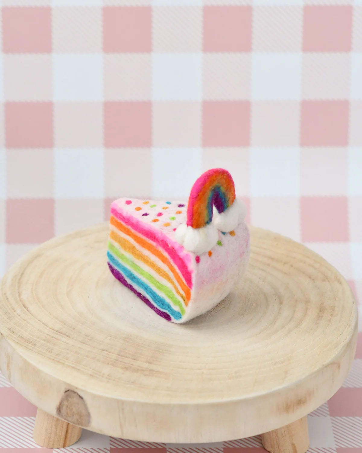 Felt Rainbow Cake slice-Fun-Little Fish Co.