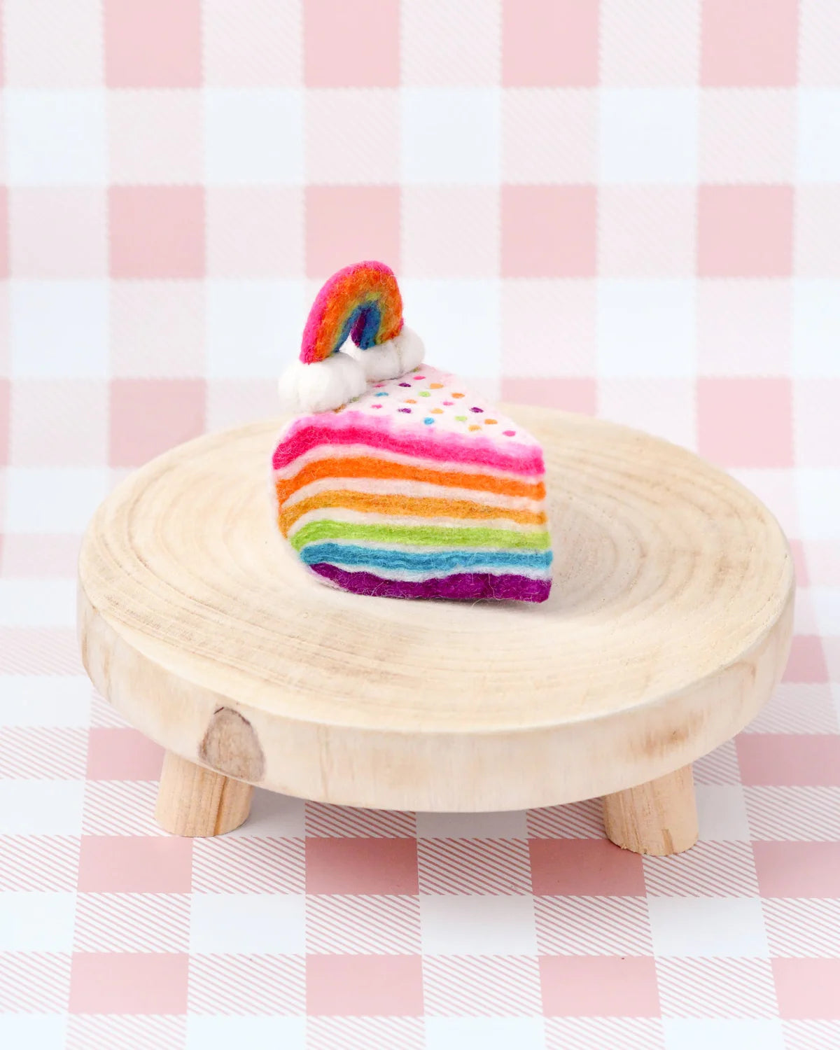 Felt Rainbow Cake slice-Fun-Little Fish Co.