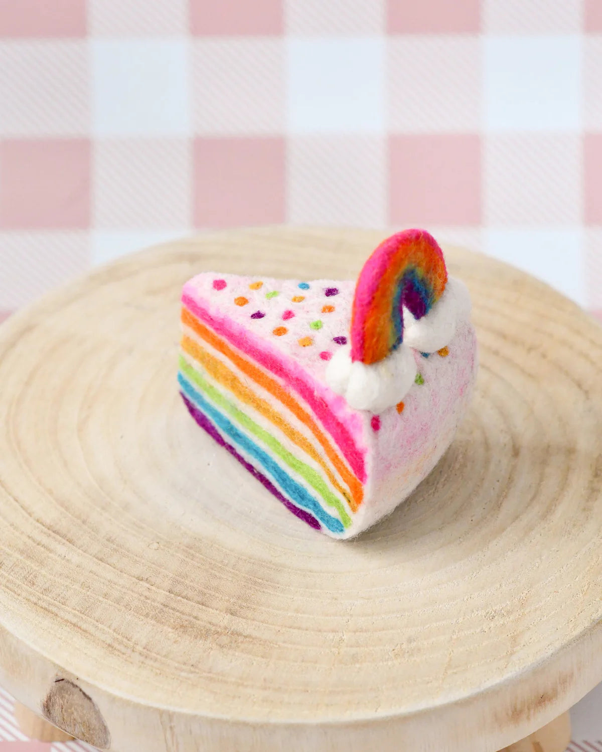 Felt Rainbow Cake slice-Fun-Little Fish Co.