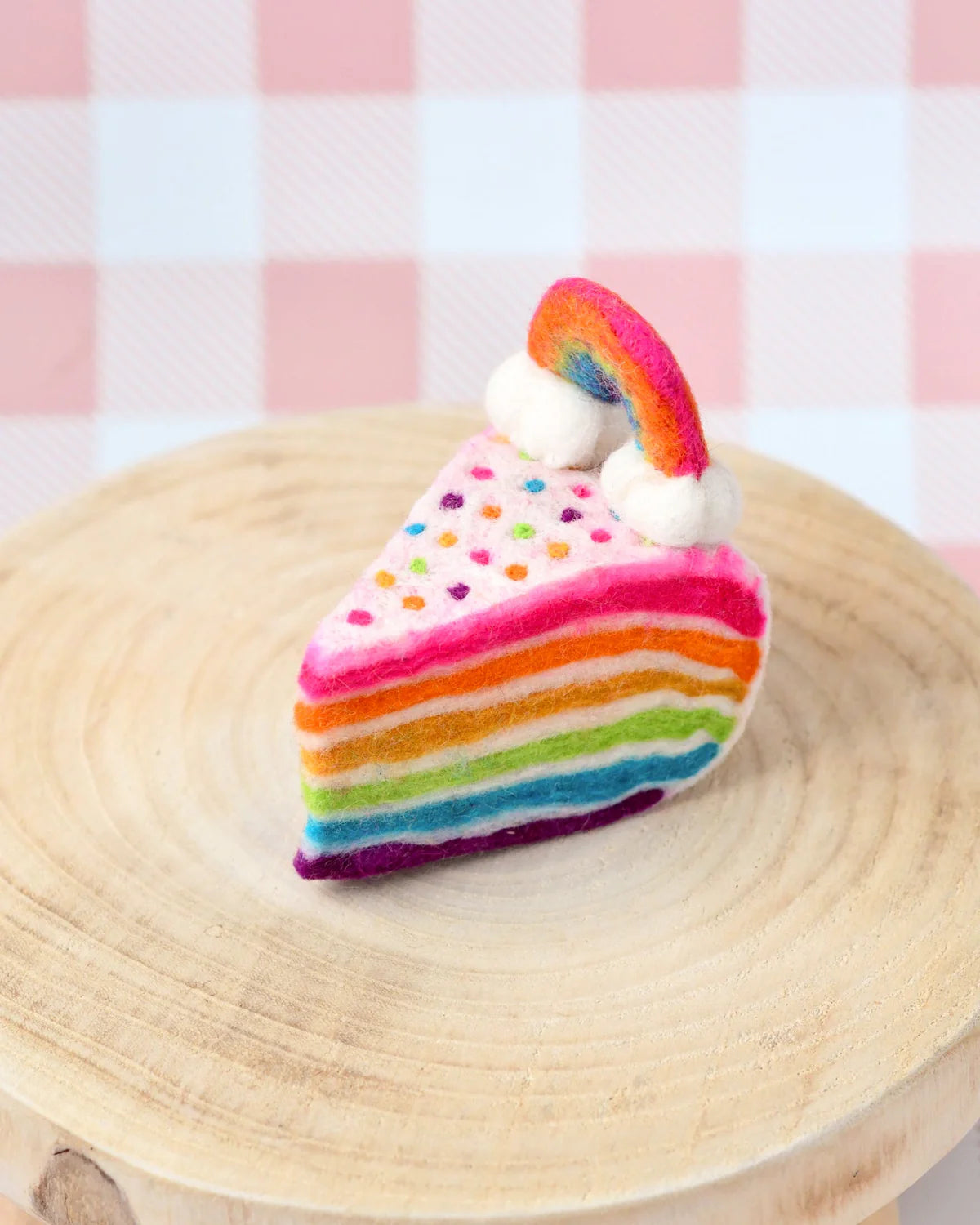 Felt Rainbow Cake slice-Fun-Little Fish Co.