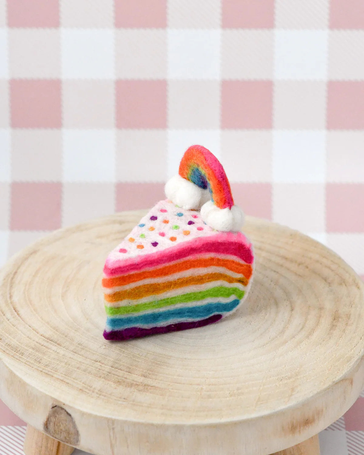 Felt Rainbow Cake slice-Fun-Little Fish Co.