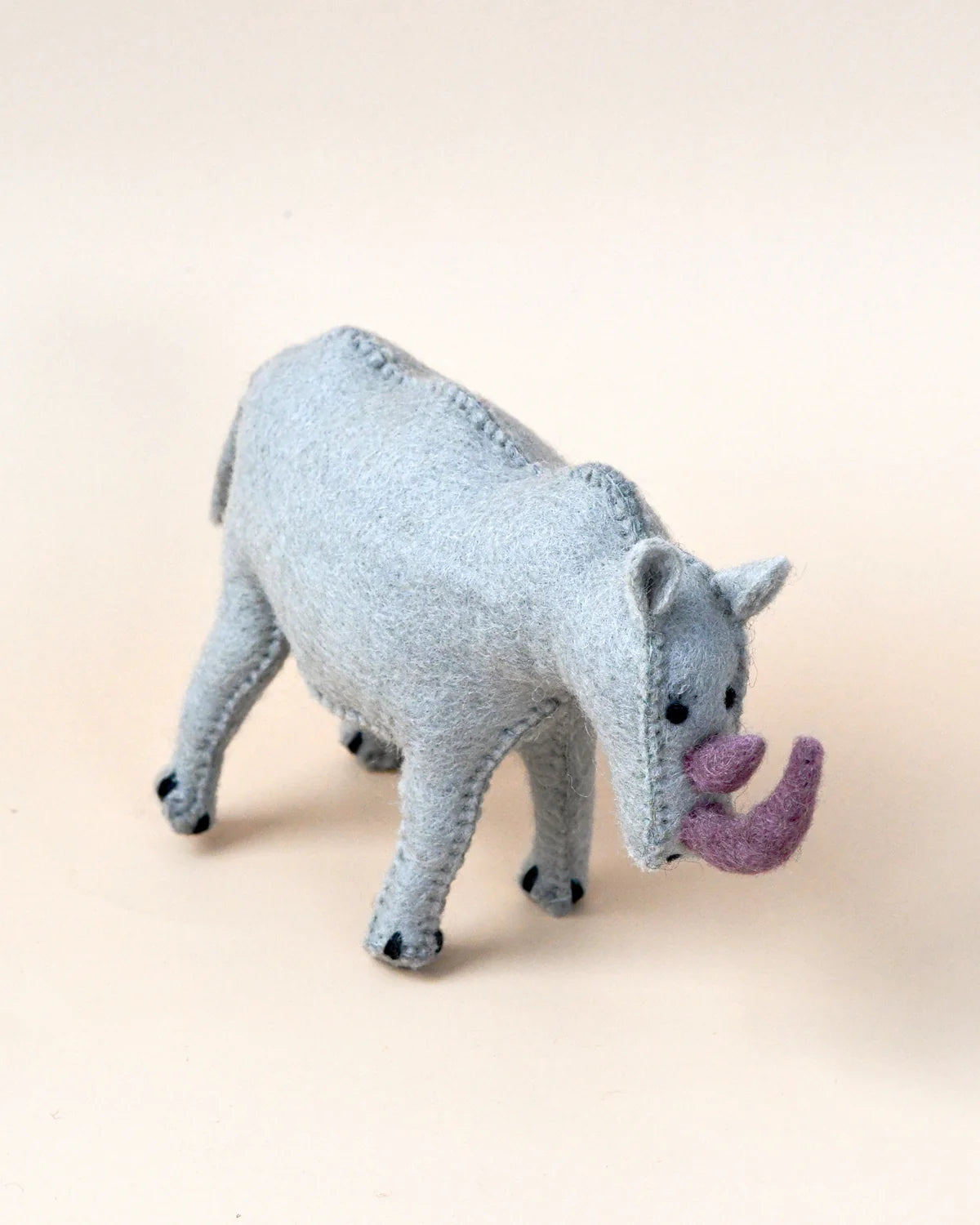 Felt Rhino-Top 30 Felt-Little Fish Co.