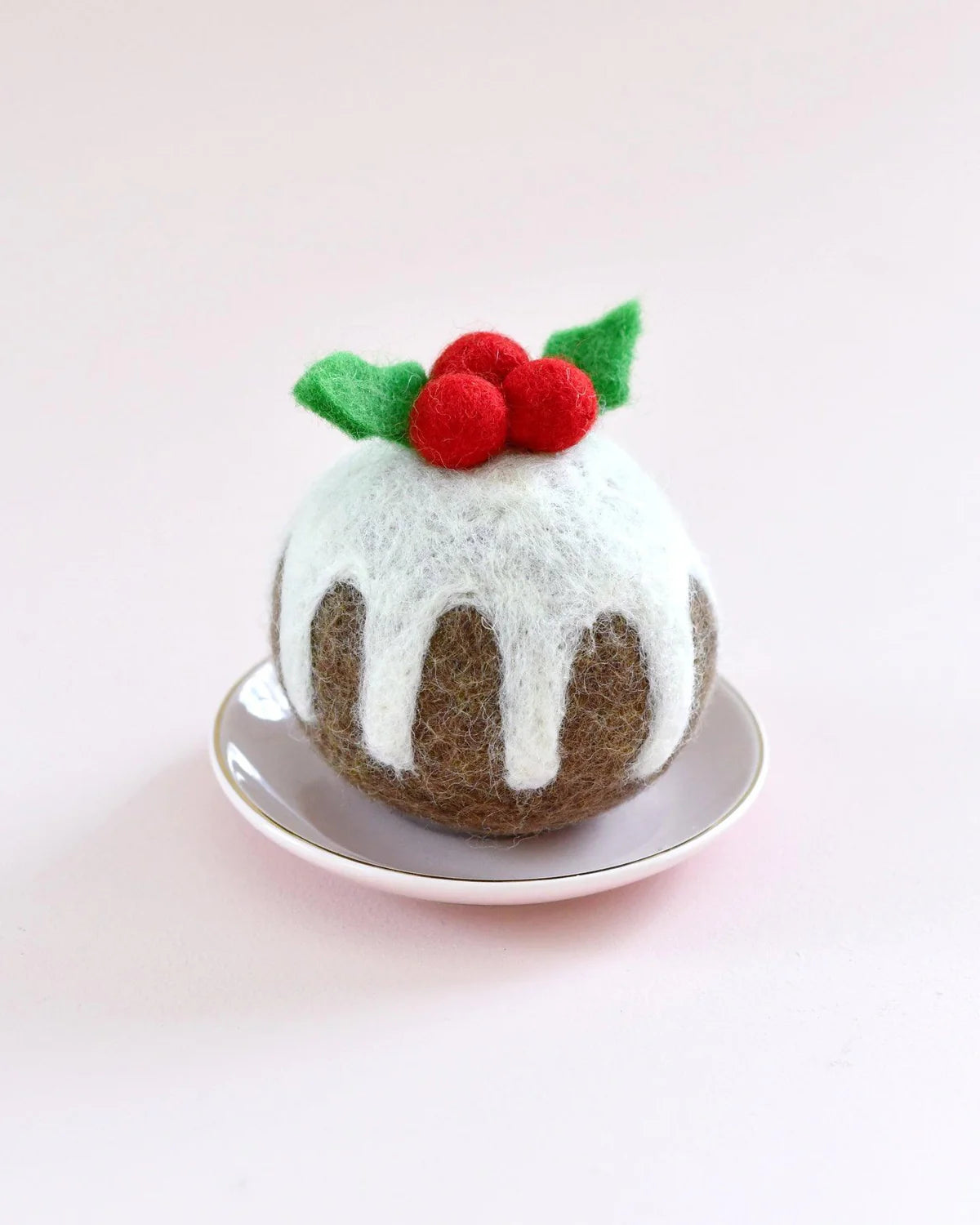 Felt Christmas Pudding (Round)-Fun-Little Fish Co.