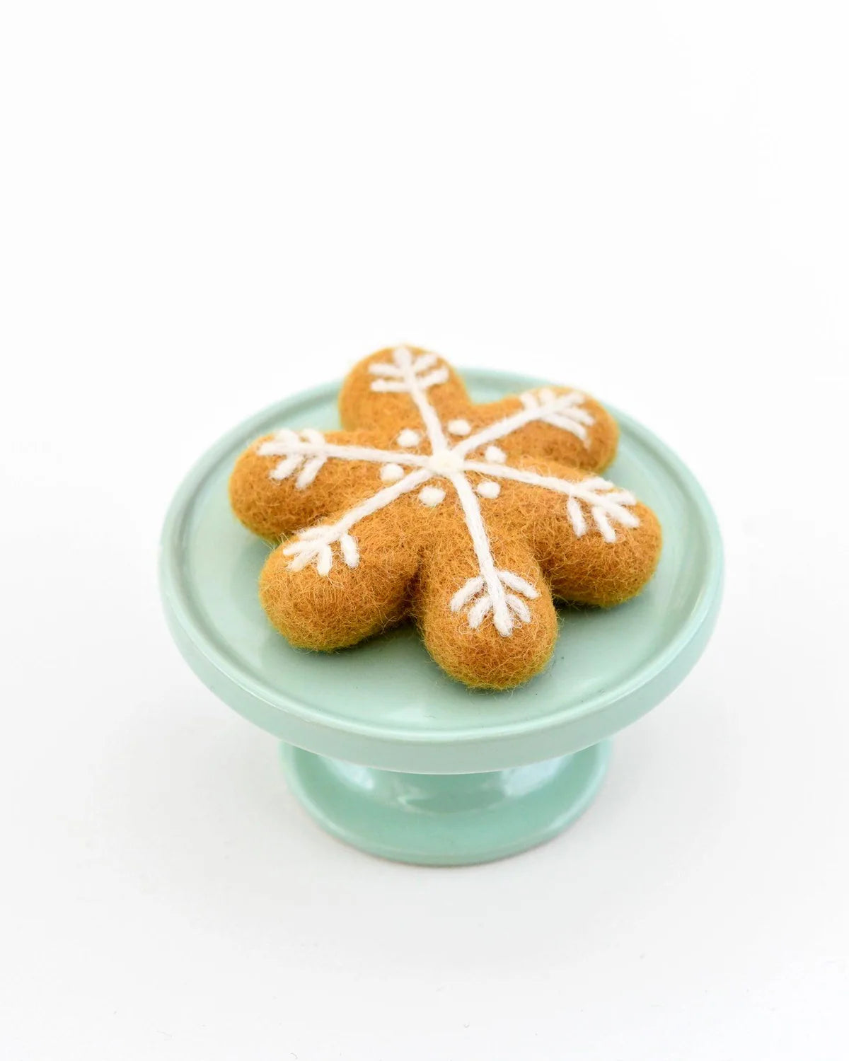 Felt snowflake cookie