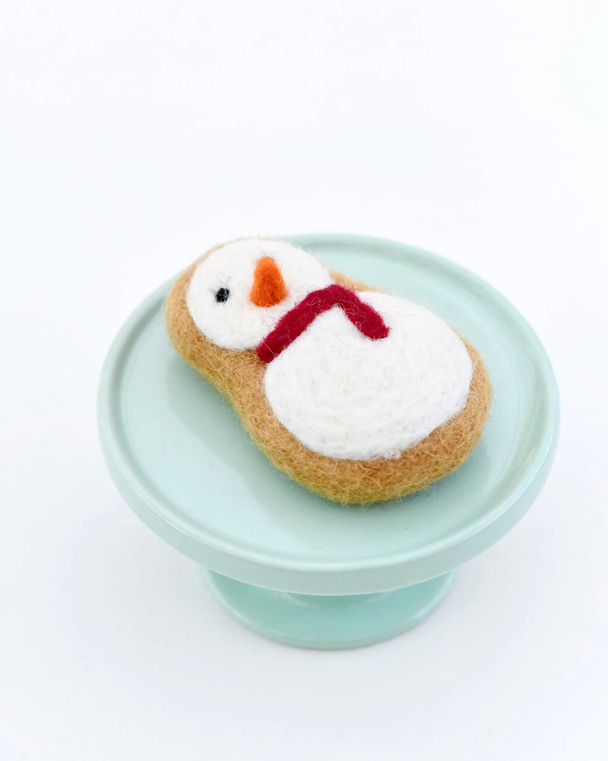 Felt snowman cookie