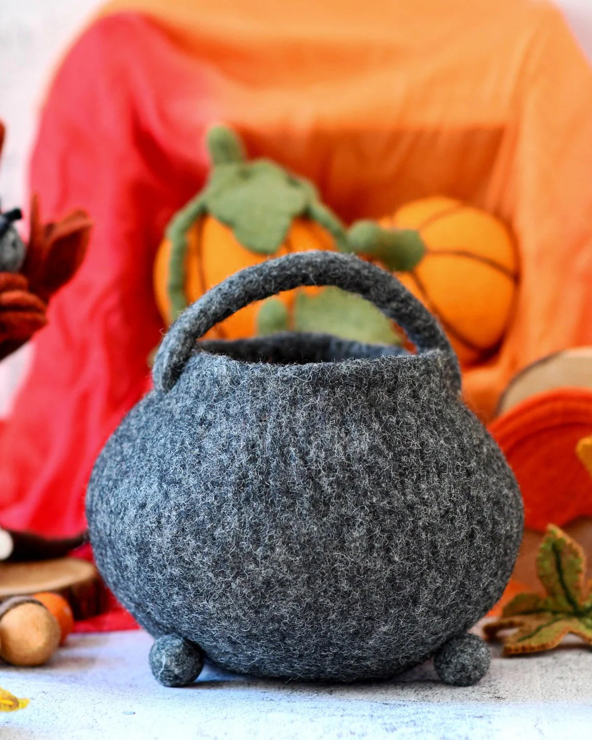 Felt Witches Cauldron Bag-Fun-Little Fish Co.