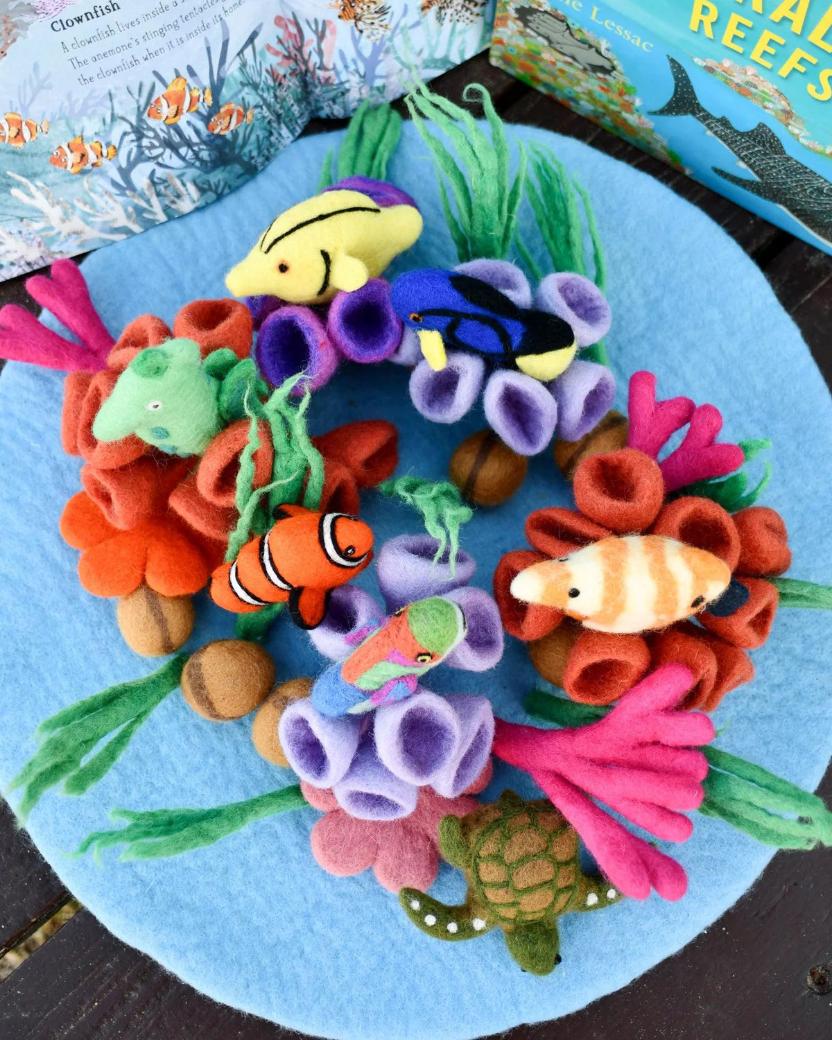 Coral Reef Play mat Playscape-Fun-Little Fish Co.