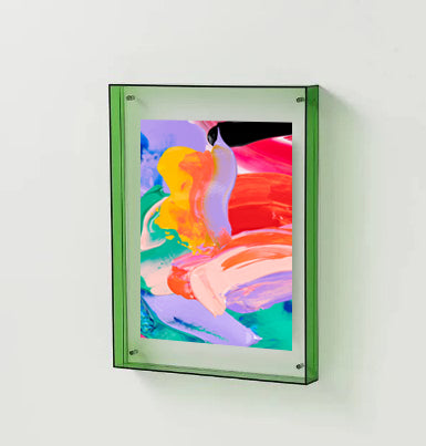 Acrylic Green Picture frame