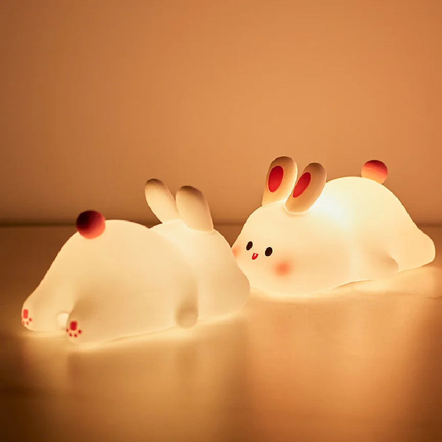 Big Face bunny Silicon night light