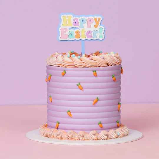 Happy Easter cake topper-Little Fish Co.