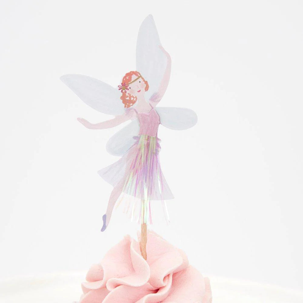 Fairy Cupcake kit ( 24 toppers in 6 designs)-Fun-Little Fish Co.