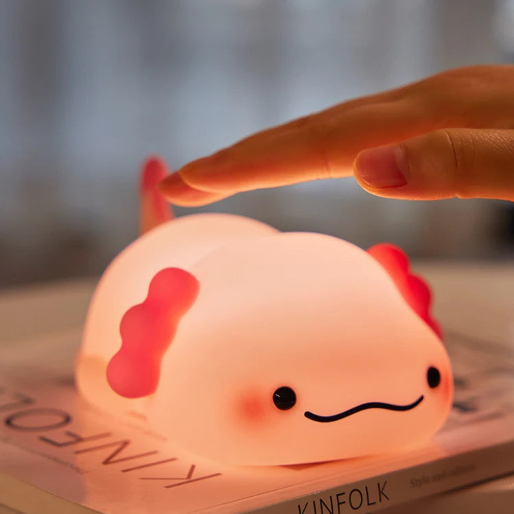 Axolotl Silicon night light-Top 30 Decor-Little Fish Co.
