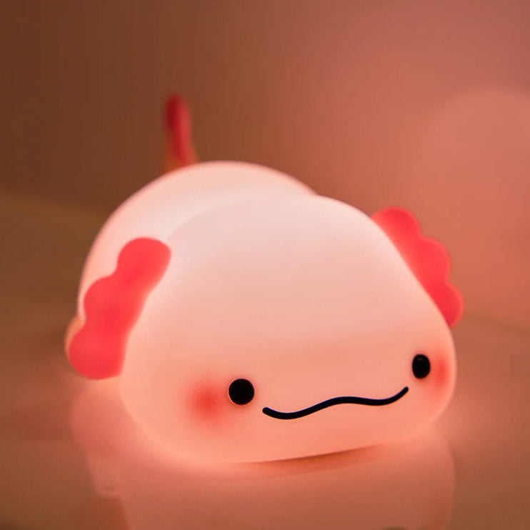 Axolotl Silicon night light