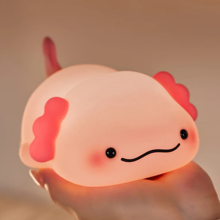 Axolotl Silicon night light