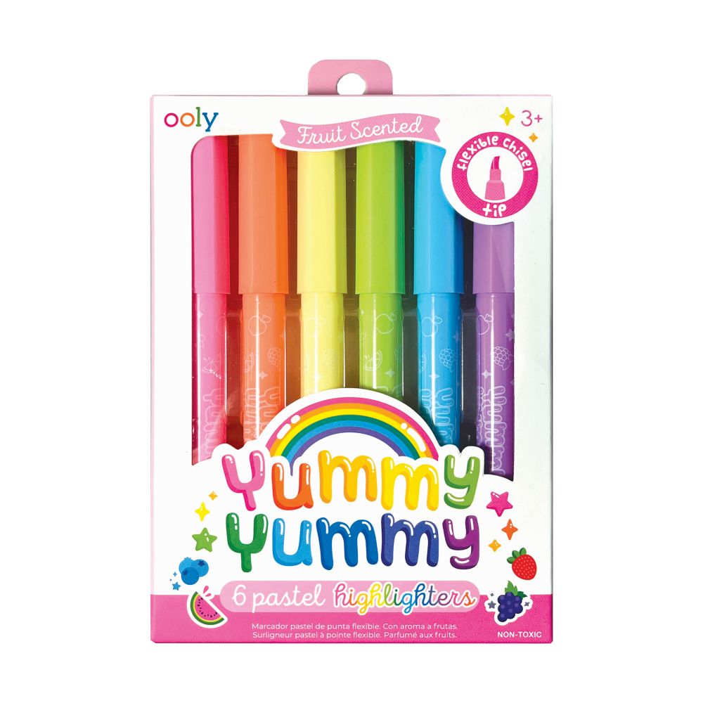 OOLY Highlighters - Yummy Yummy Pastel-Little Fish Co.