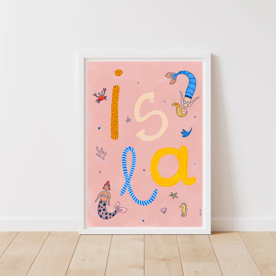 Custom Name Print - Mermaids-Little Fish Co.